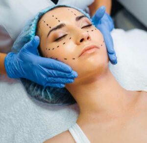 Avaliação para harmonização facial